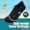 Steppli Water Shoes Pool Sea Surf Aqua Wet Socks Yoga Quick-Dry Breathable Weitsuit Non Slip Lightweight Shoes for Men Women Black EU38/39=UK4.5/5.5 #1