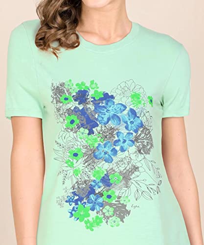 Image of Lyra Women's Cotton Regular Fit T-Shirt