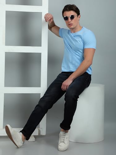 Image of Dollar Pack of 1 Cotton Solid Men Tshirt