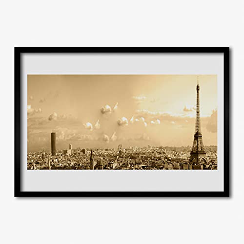 Cadre en MDF 70x50 cm Tulup pour corriger le manque de perspective d'un salon sombre