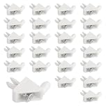24 PCS Shelf Support Pins, Replacement Screws Shelf Pegs Compatible with IKEA Part 101558, Wardrobe Shelves Pins for Repairing Cabinet Doors, Shelves, Cabinet Partitions, Cabinets