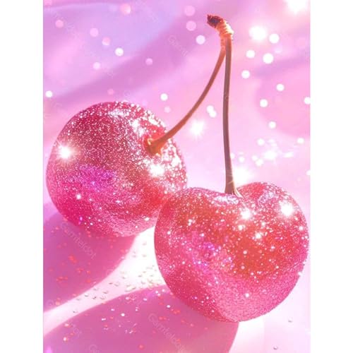 Gamteldot Cherry Diamond Art Kits for Adults Diamond Painting Kits