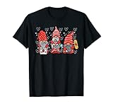 Agarra esta divertida camiseta de gnomos de San Valentín como un regalo del día de San Valentín para tu enfermera favorita Lleva esta camisa de pijama de gnomos de enfermera, esta es mi pijama de San Valentín para RN, ICU, NICU, ER, CNA, enfermeras escolares, enfermeras registradas en vacaciones de primavera y espera a Cupido