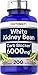 White Kidney Bean Carb Blocker | 6000 mg 200 Capsules | Non-GMO & Gluten Free Extract | by Horbaach