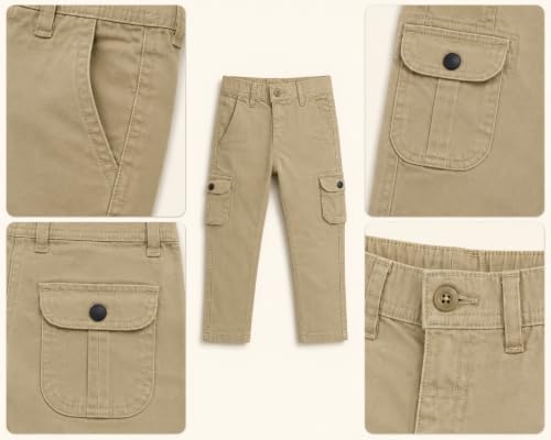 Image of Bold N Elegant Kids Regular Fit low Rise Cargo Pant