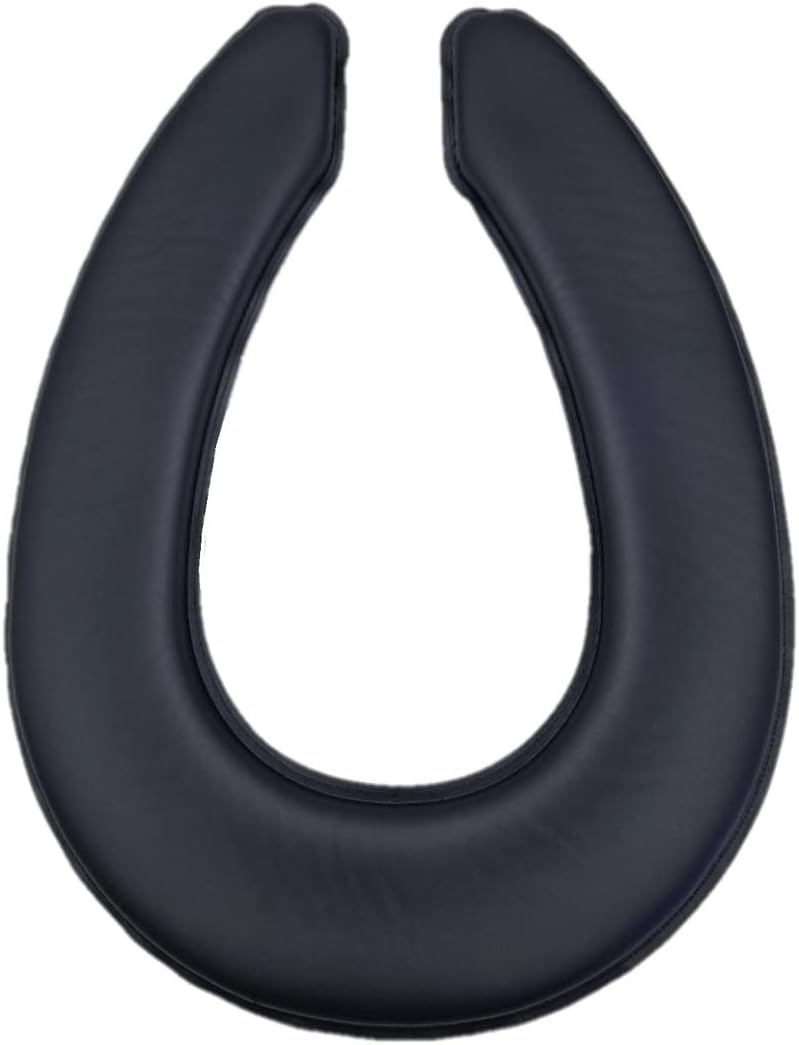 Universal ULTRAGEL RELIEVE Toilet Commode Gel Seat Cushion for Elderly, Handicapped or Disabled. Elongated Oval Open Front 19”Lx15”W Heavy Duty @ 0.70 thick