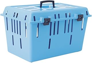 Nobby 72078 Transportbox Pet Caddy II, craneberryrot oder pacificblau