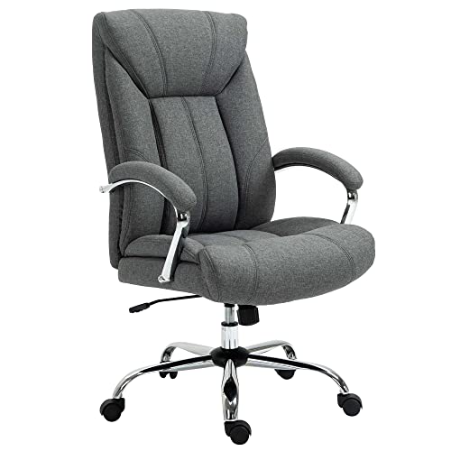 Vinsetto High Back Office Chair, Grey