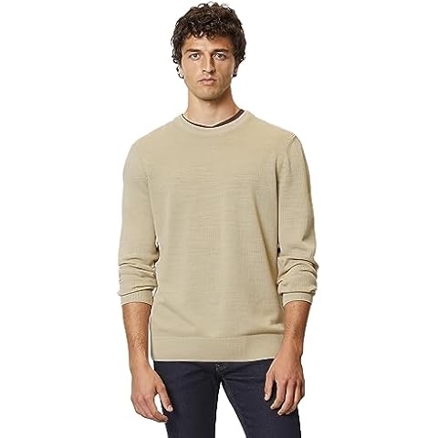 Marc O'Polo Men's Ribbed Cotton Polo Sweater Cover
