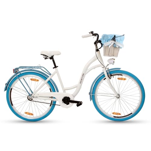 Goetze Style 26 Zoll Damen Citybike, 17 Zoll Tiefeinsteiger Rahmen, 1-Gang...