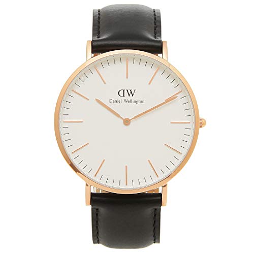 [ダニエルウェリントン] 腕時計 メンズ DW00600007 DW00100007 ブラック/ローズゴールド [並行輸入品]