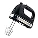 Produktbild SCARLETT Handmixer SC-HM40S10, 500 watt, 6 Geschwindigkeiten, 2 Schneebesen und 2 Knethaken aus Edelstahl, Schwarz/Silber