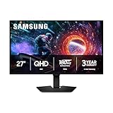 SAMSUNG 27” Odyssey G5 G50SF QHD Resolution QD-OLED Gaming Monitor, 180Hz Refresh Rate, OLED Safeguard, 0.03ms (GtG) Response Time, NVIDIA G-Sync Compatible, AMD FreeSync™, LS27FG500SNXZA