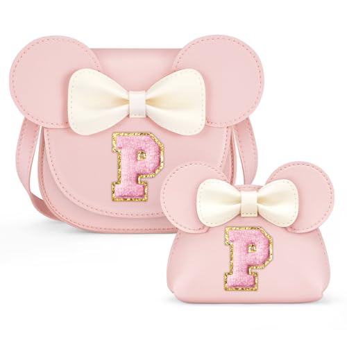 Image of Toddler Purse Gifts for Girls, Little Girl Purse Kids Wallet Crossbody Bag, Birthday Gifts for 3 4 5 6 7 8 Year Old Girl (P, Pink)