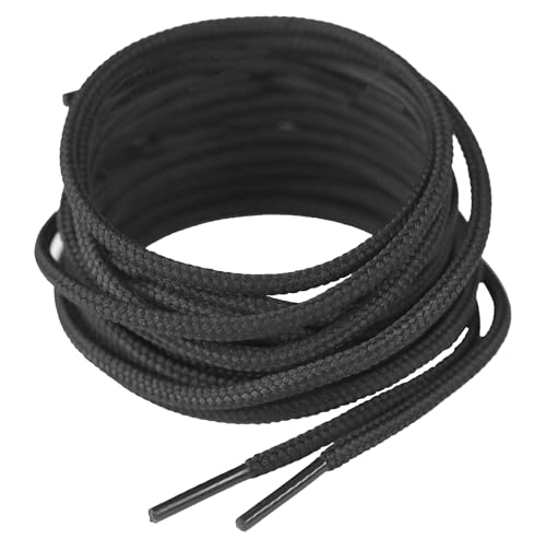 Iconikal 4 Pairs Black Boot Laces