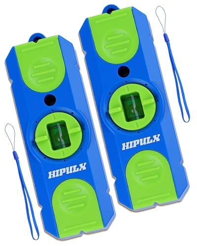 HIPULX 2 PCS Magnetic Stud Finder with 360° Level -