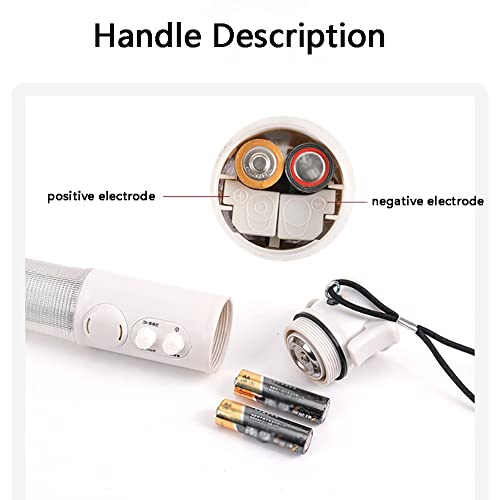 Na Smart Blind Cane Multi-Function Sound And Light Electronic Blind Crutches Alarm With Magnet Crutches/Foldable Telescopic Intelligent Cane(Color:b) #TOP2