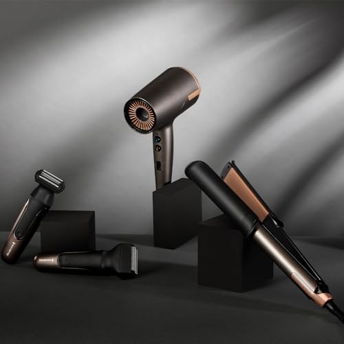 Remington ONE Dry and Style Hair Dryer (Salon Performance, 4 Attachments - Precision Styling (2 Diffusers, Flyaway, Slim Concentrator) - Compact, Dual Ionic System, 8 Heat Speed Settings, 2000W) D6077 - Image 11