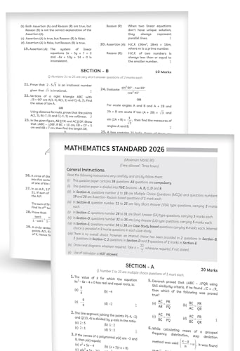 Image of (10 subjects in 1) Educart Granth CBSE Class 10 Previous 10 Year Solved Papers 2027 - with PYQ Charts (Hindi A, Hindi B, English, Computer Apps, IT, ... Maths Basic, Social Science & Science)
