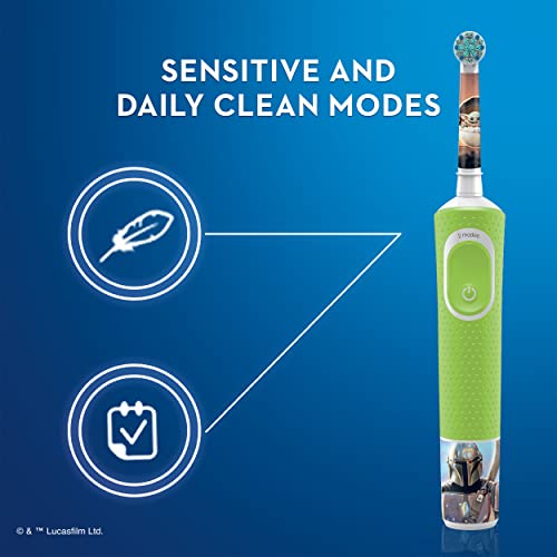 Image of Oral-B Kids Electric Toothbrush featuring Star Wars, for Kids 3+