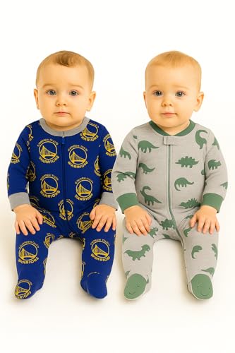 Image of TuddyBuddy 100% Cotton Multi Color Zipper Romper Sleepsuit /Romper /Jumpsuit for Baby Boy & Baby Girl