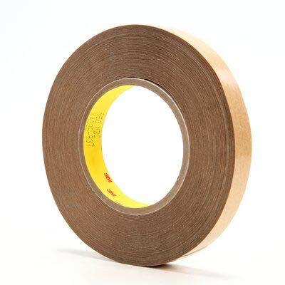 2/Pk 3M Adhesive Transfer Tape 950, Clear, 1/2 in x 60 yd, 5 mil