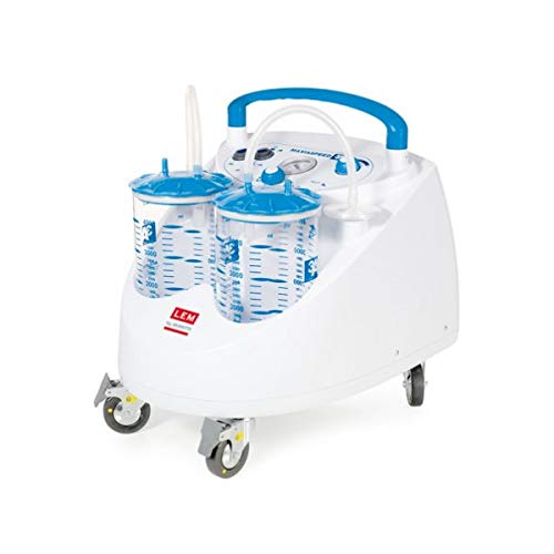 Ardea – Aspirador quirúrgico Carrellato 60 l/min – Aspimed 4.1 – 2 l – con mando a pedal