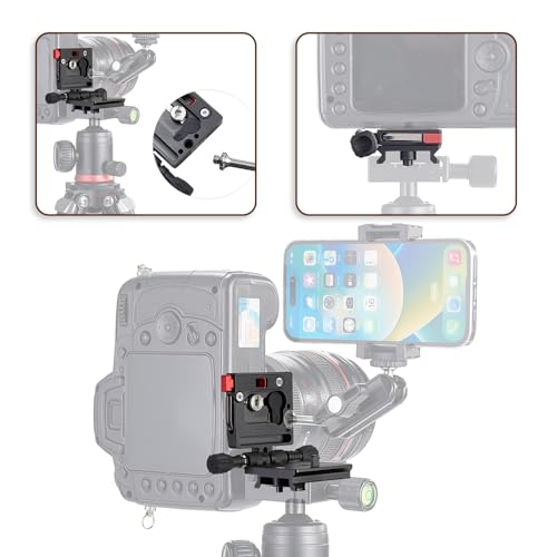 Support L vertical trépied compatible DJI Ronin et boîtier reflex