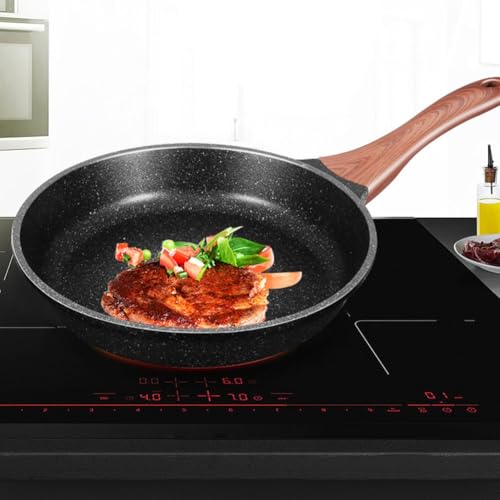 Wok antiadherente redondo 24 cm con mango resistente al calor miniatura 2