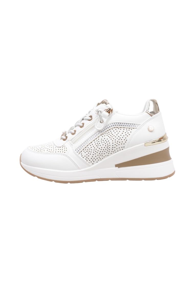 XTI Zapatilla Mujer - Calzado Cómodo y Versátil - Moda Casual