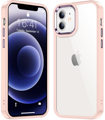 Coque transparente iPhone 12 anti-rayures pour usage quotidien urbain
