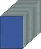 Hlsicnalm 1Set Cyanotype Paper A5 Art Kit High Sensitive Sun Paper Printing Kit Drawing Art Paper