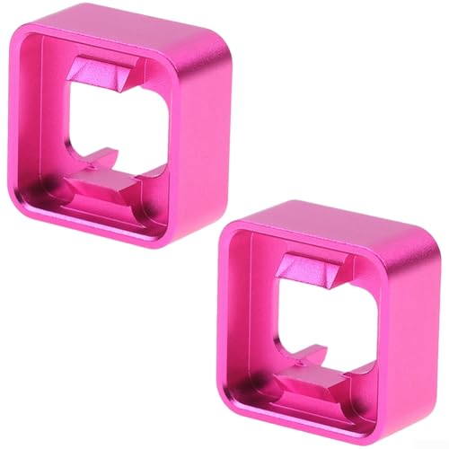 In1 CNC in lega di alluminio meccanica tastiera interruttore apri strumento per Gateron switch manutenzione e cura (rosa rosso)