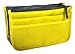 Produktbild Ducomi Handtaschen-Organiser Geldbeutel-Einsatz 13 Fächer - Ideal für Dokumente, Telefon, Make-up, Schlüssel an Ihren Fingerspitzen (Standard, Yellow)