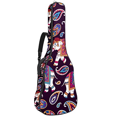 Sac à dos pour guitare étanche à motif ours polaire pour vos trajets