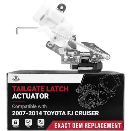 Image of Rear Trunk Lock Latch Actuator - Compatible with Toyota - FJ Cruiser - Trunk Lid Lock - Power Trunk Latch - Replaces 69110-35071, 6911035070-2007-2014