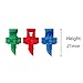 Aliyaduo 80 Pcs Micro Garden Lawn Water Spray Misting Nozzle Sprinkler Irrigation System (90 Degree,180 Degree,360 Degree)
