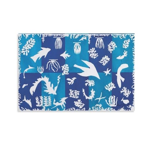 Henri Matisse アンリ・マティスの画 (85) クール ポスター 壁アート キャンバス 印刷 アートパネル オフィス装飾 ぶら下がる 版画 ギフト24x36inch(60x90cm)