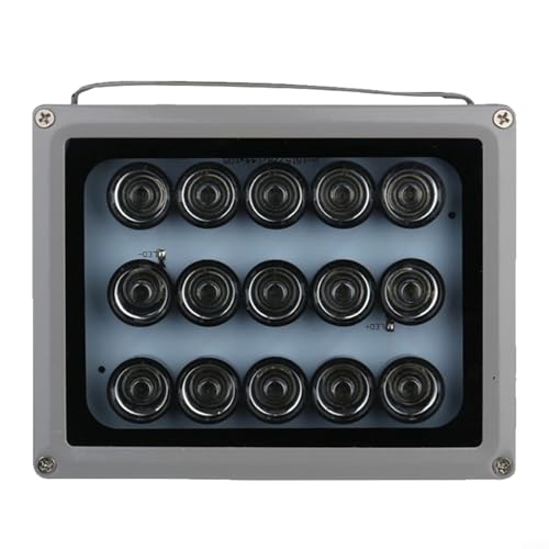 Iluminador infrarrojo 850nm impermeable IP66 para solucionar videos nocturnos borrosos