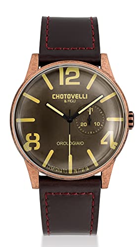 Montre pilote à quartz lisible et précise avec cadran bleu marine Chotovelli