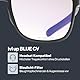 uvex lvl up BLUE CV - Gaming Brille für Damen und Herren - mit Blaulichtfilter - konstraststeigernd - black matt/yellow - one size