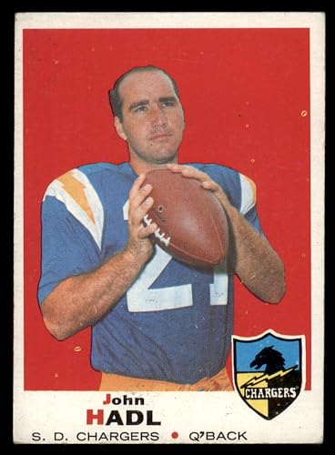 1969 Topps #171 John Hadl San Diego Chargers (Football Card) VG Chargers Kansas