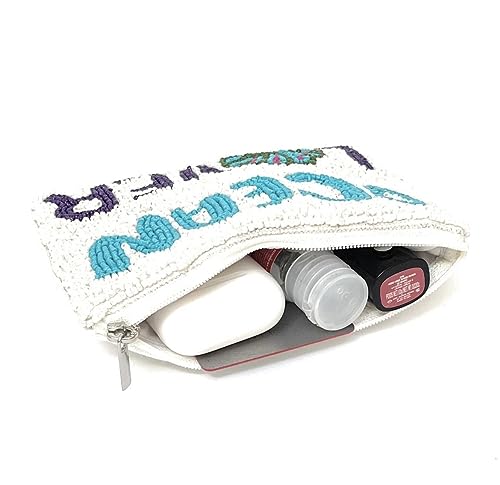 OCEAN LOVER Bead Coin Pouch, Beaded Coin Pouch, Bead Coin Purse, Small Wallets for Coins, Coin Bag, Birthday Gifts4