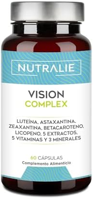 Vision Complex Luteína + Zeaxantina + Astaxantina - Vitaminas C E...