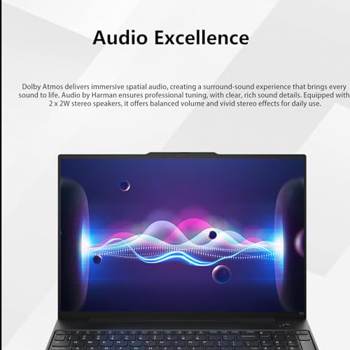 Image of Lenovo ThinkPad E16, 16 inch FHD+ Touchscreen, AMD Ryzen 7 7735U, 64GB DDR5, 1TB SSD, HDMI, Fingerprint, Backlit KB, Webcam, Type-C, Wi-Fi 6, Windows 11 Pro, Black, Laptop for Business & Home, w /Bundle