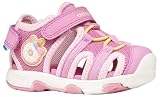 Geox Bébé Fille B Sandal Multy Girl, DK Pink Lt Yellow, 23 EU