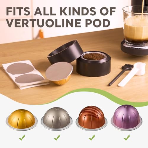 Kit de rechargement dosette Vertuo pour utiliser votre propre café - 8