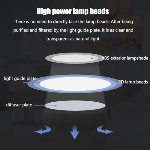 LED Untersuchungsleuchte für Gynäkologie, 6000-6500K Chirurgische Lampe mit Einstellbarer Höhe 1,1-1,8m, 360° Drehung, Leise Räder, Langlebiger ABS-Schirm für Medizinische und Veterinärmedizin