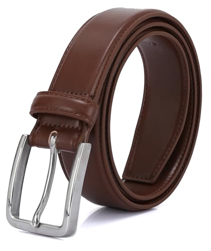 DOSHI Men's Vegan Leather Belt, Dress Belt, Professional 4