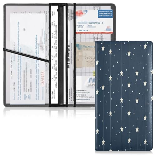 Organizador de Documentos para Auto Cuero miniatura 2